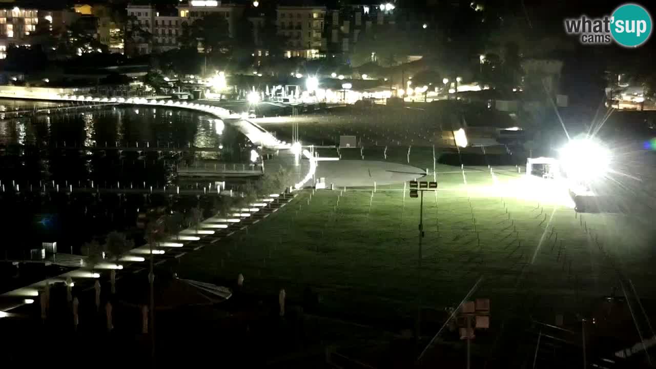 Webcam Plage Portorož – Bungalow