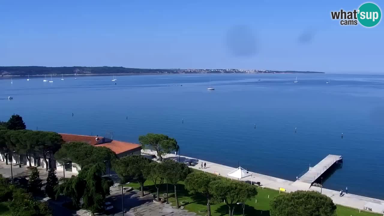 Webcam Playa Portorož – Bungalow