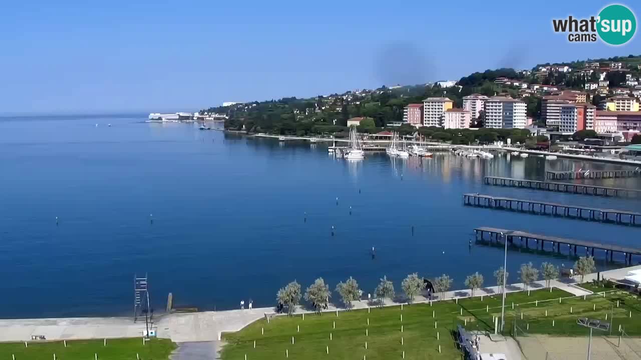 Webcam Live Portorož Strand – Bungalow
