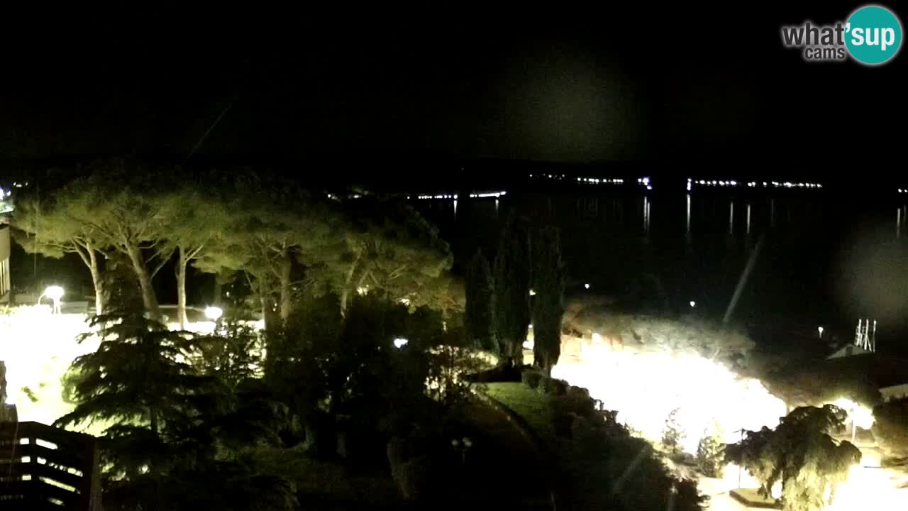 Web kamera Portorož plaža