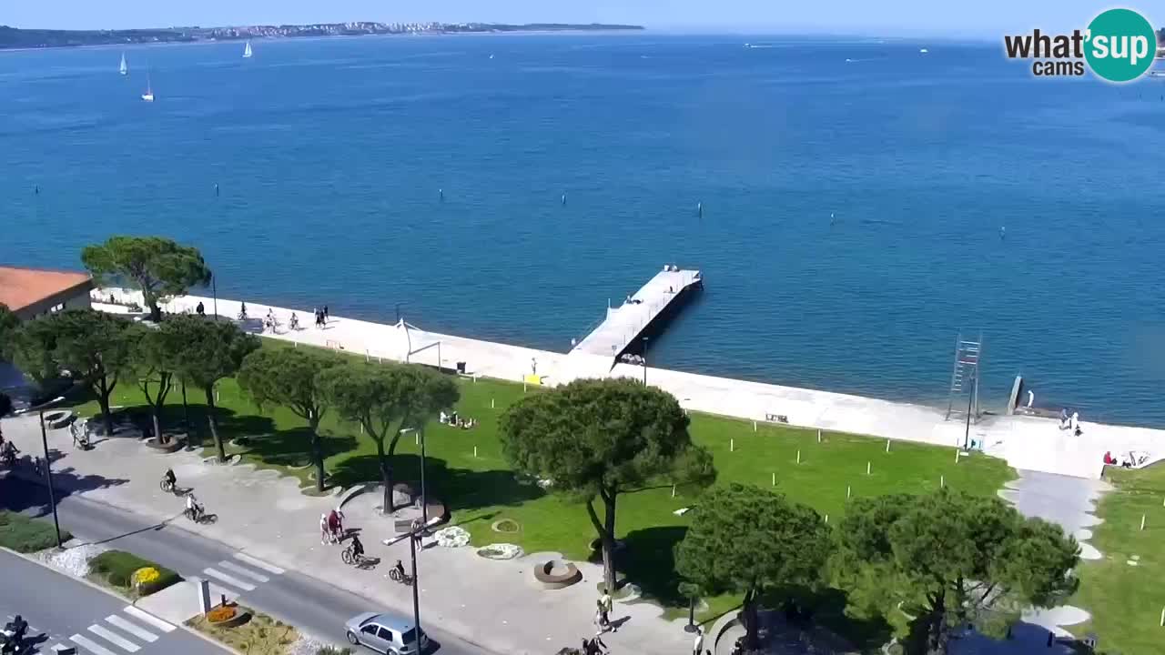 Live cam Portorož  Panorama