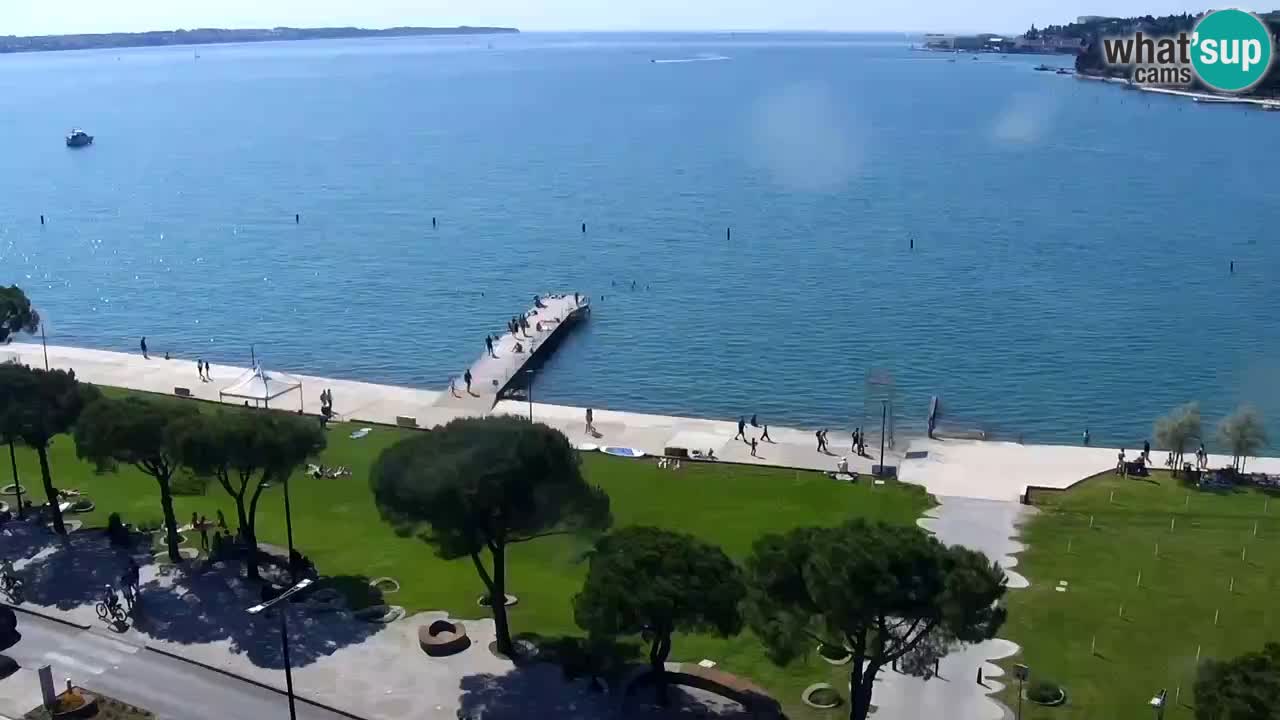 Kamera v živo Portorož – Panorama