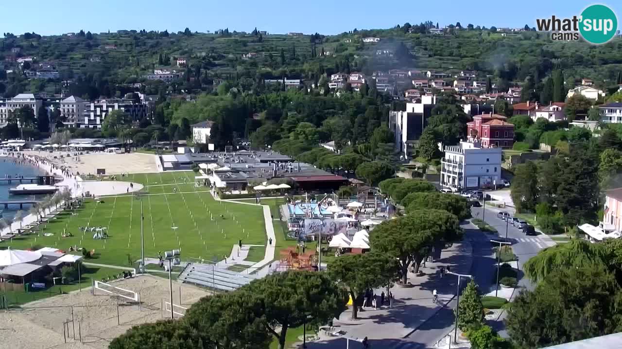 Kamera v živo Portorož – Panorama