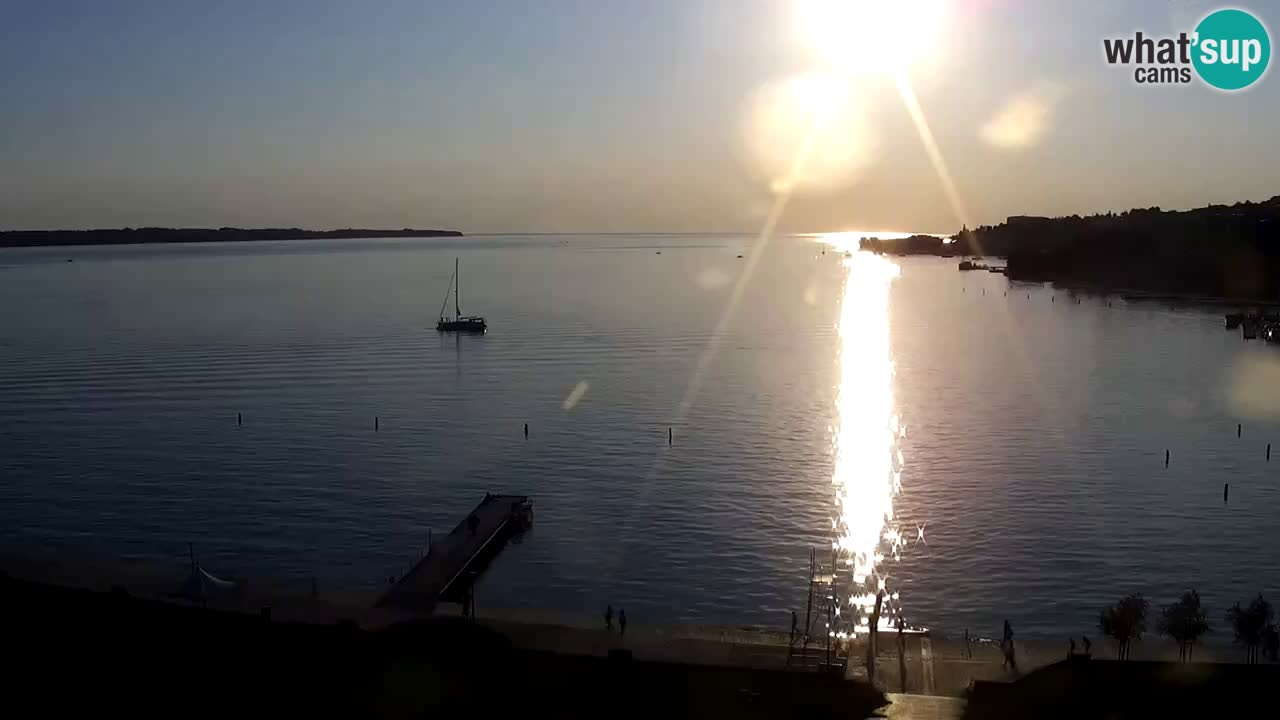 Portorož – panorama webcam