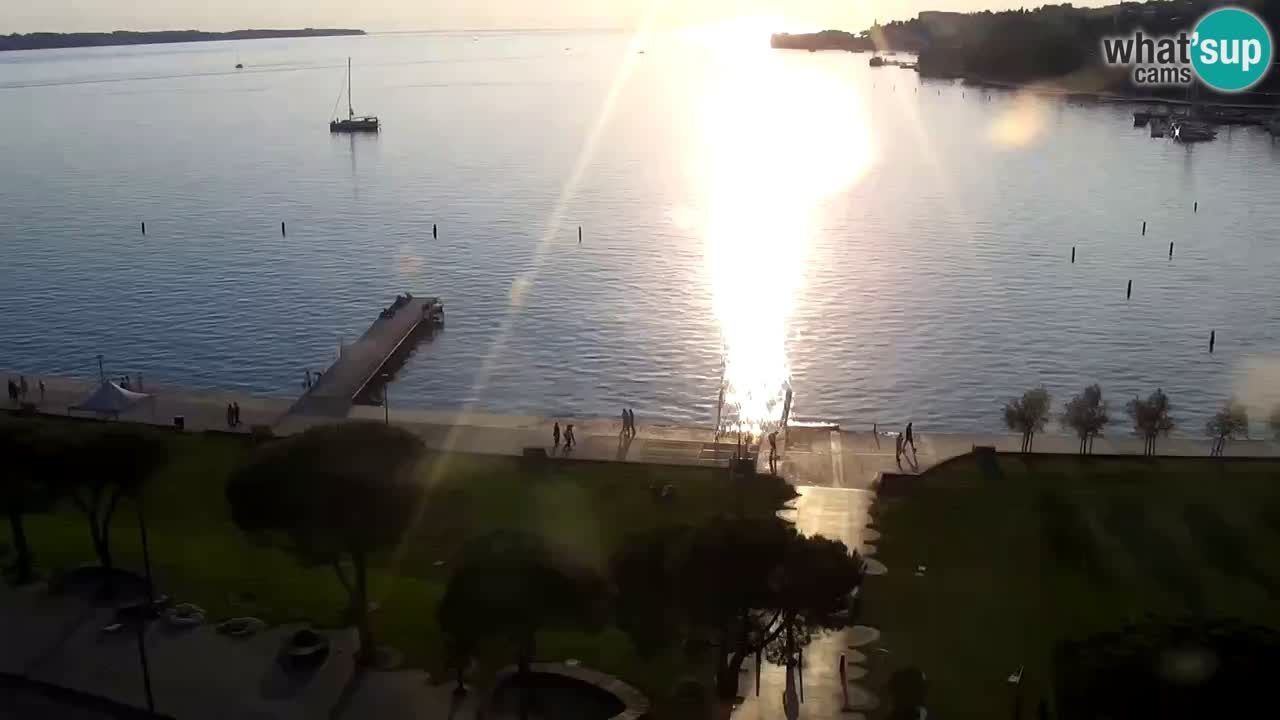 Web kamera Portorož plaža