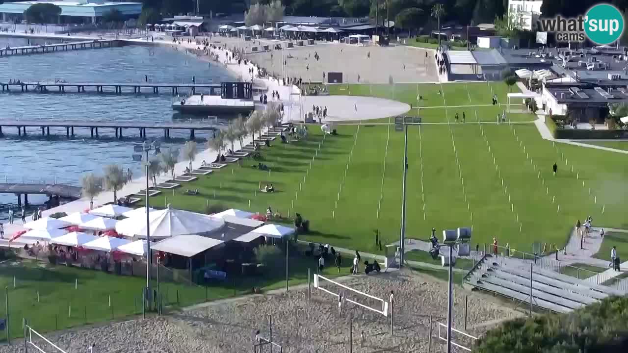 Webcam Live Portorož Strand – Bungalow