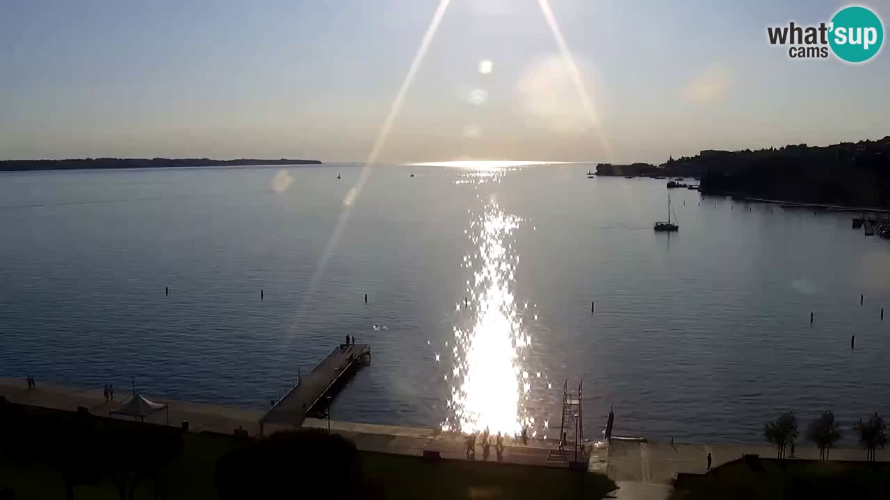 Webcam Playa Portorož – Bungalow