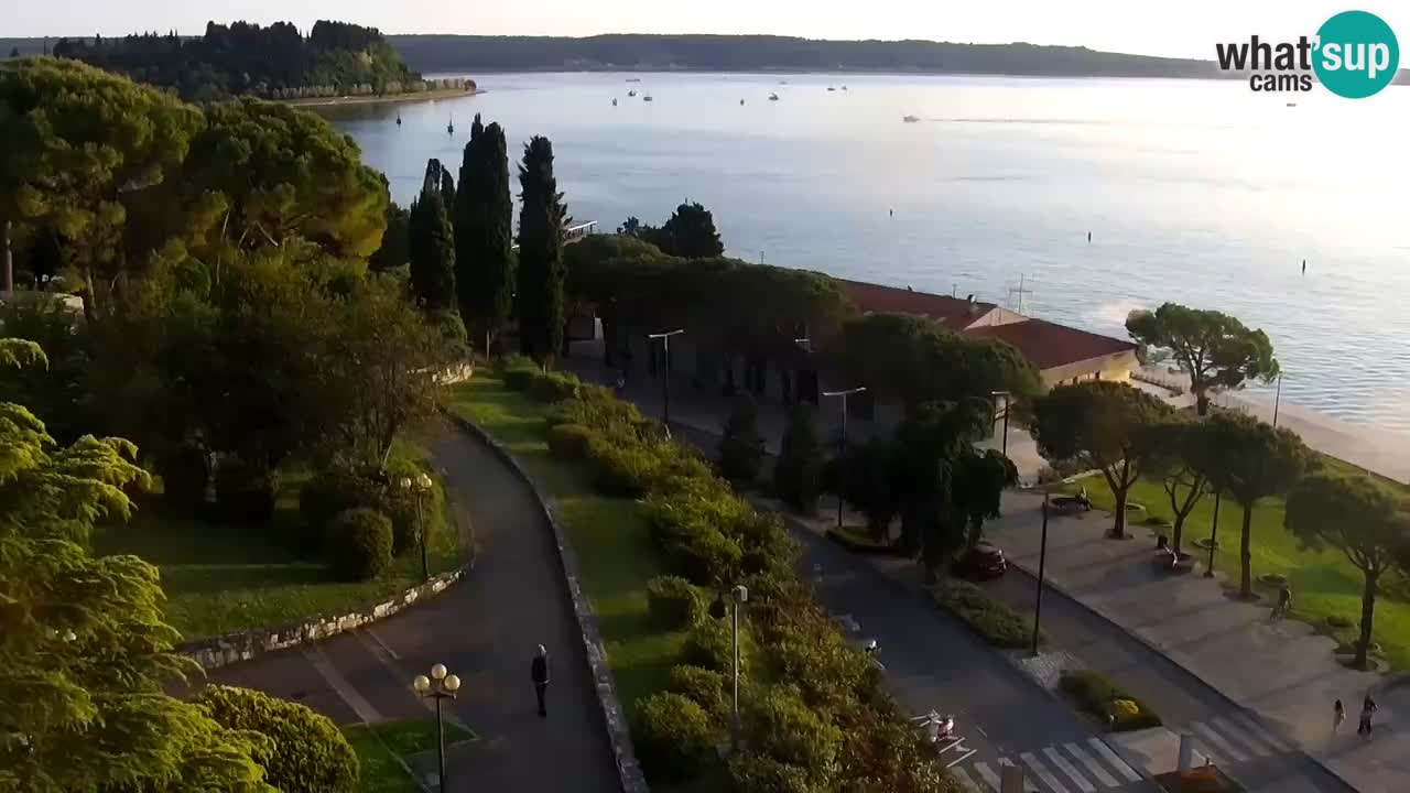 Webcam Plage Portorož – Bungalow