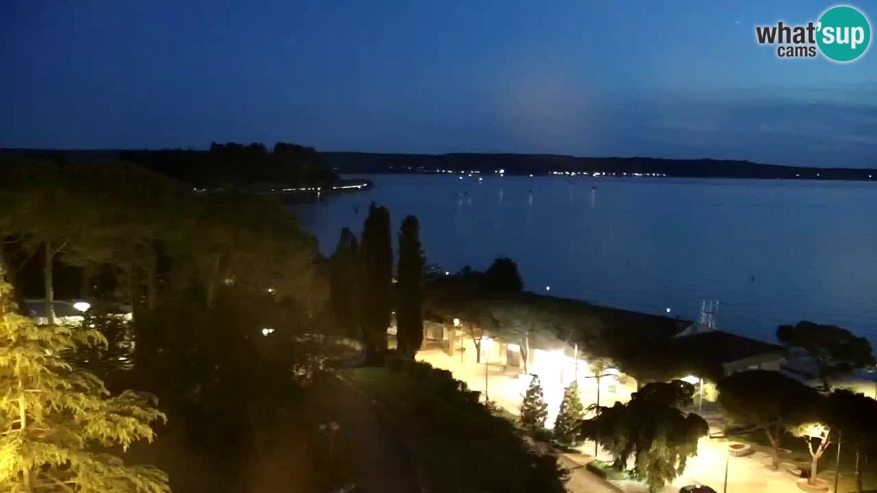 Webcam spiaggia Portorose – Vista dal ristorante Bungalow