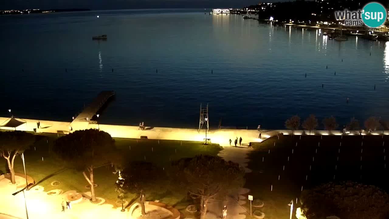 Webcam Live Portorož Strand – Bungalow