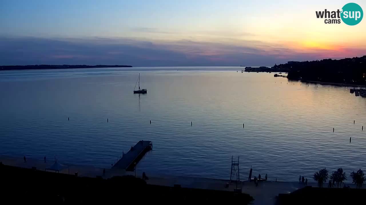 Webcam Playa Portorož – Bungalow