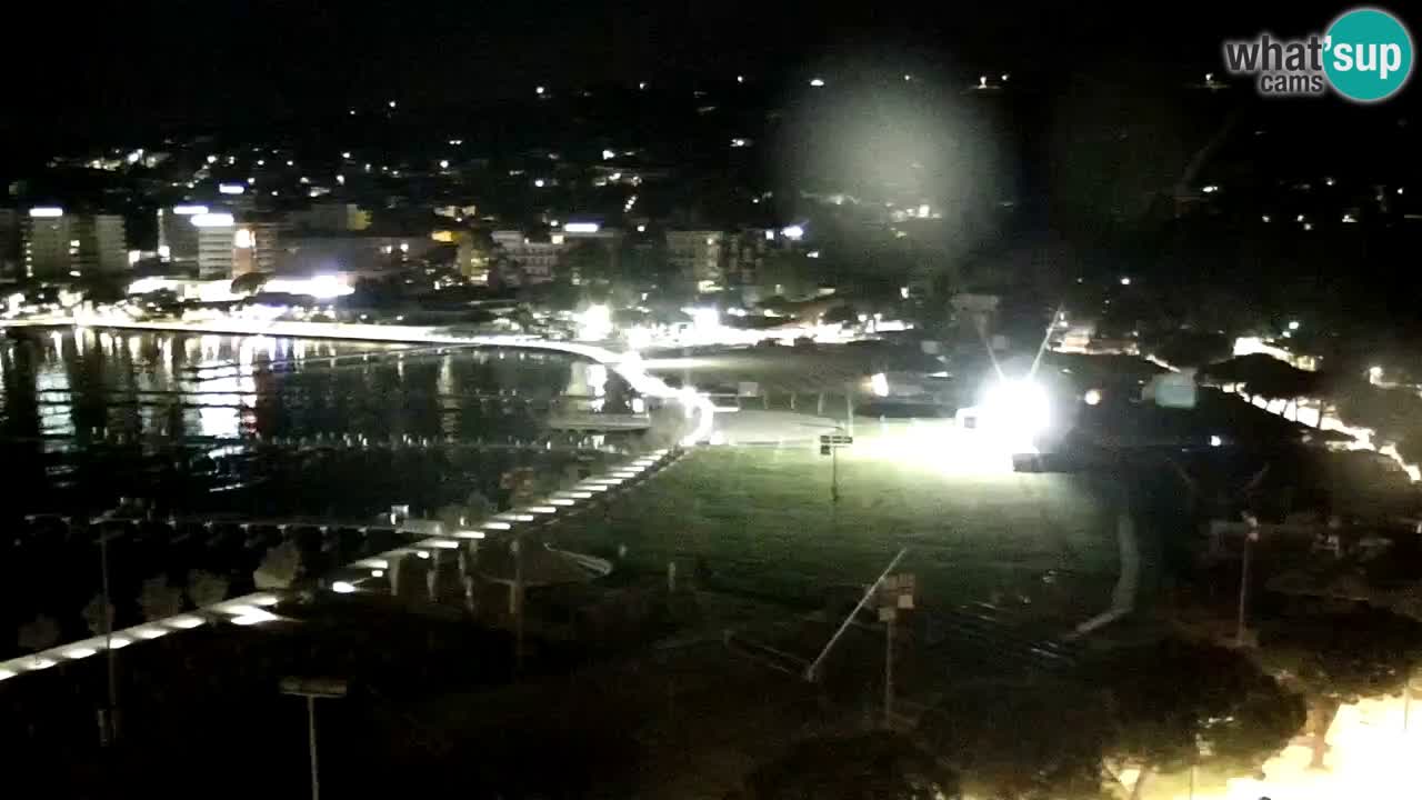 Webcam Portorož Panoramic view from Casino Portoroz