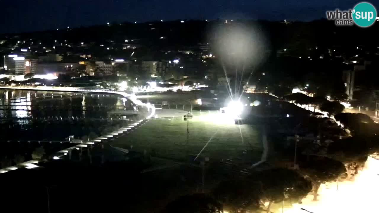 Webcam Plage Portorož – Bungalow