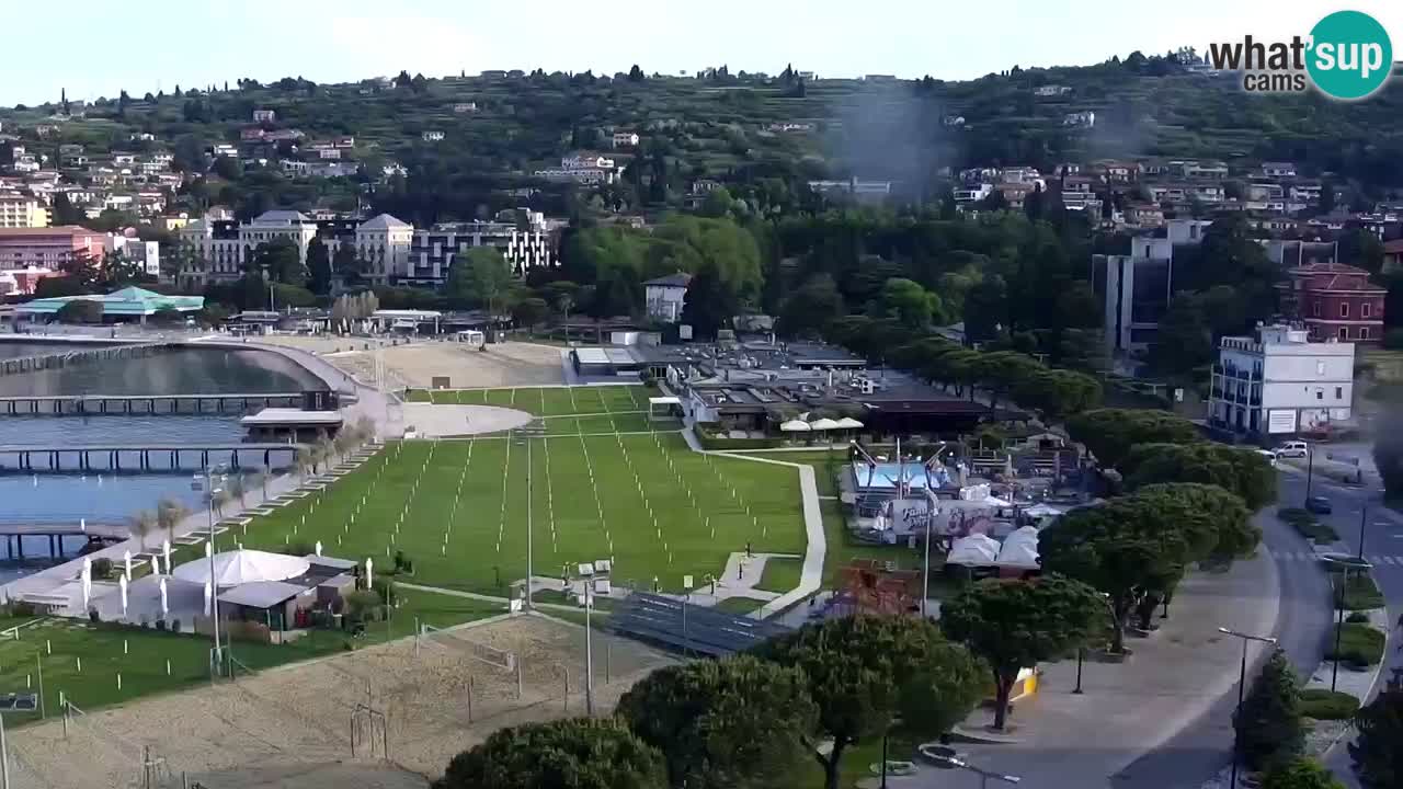 Live cam Portorož  Panorama