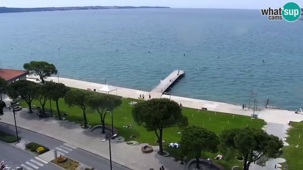Web Kamera Portorož – Panorama