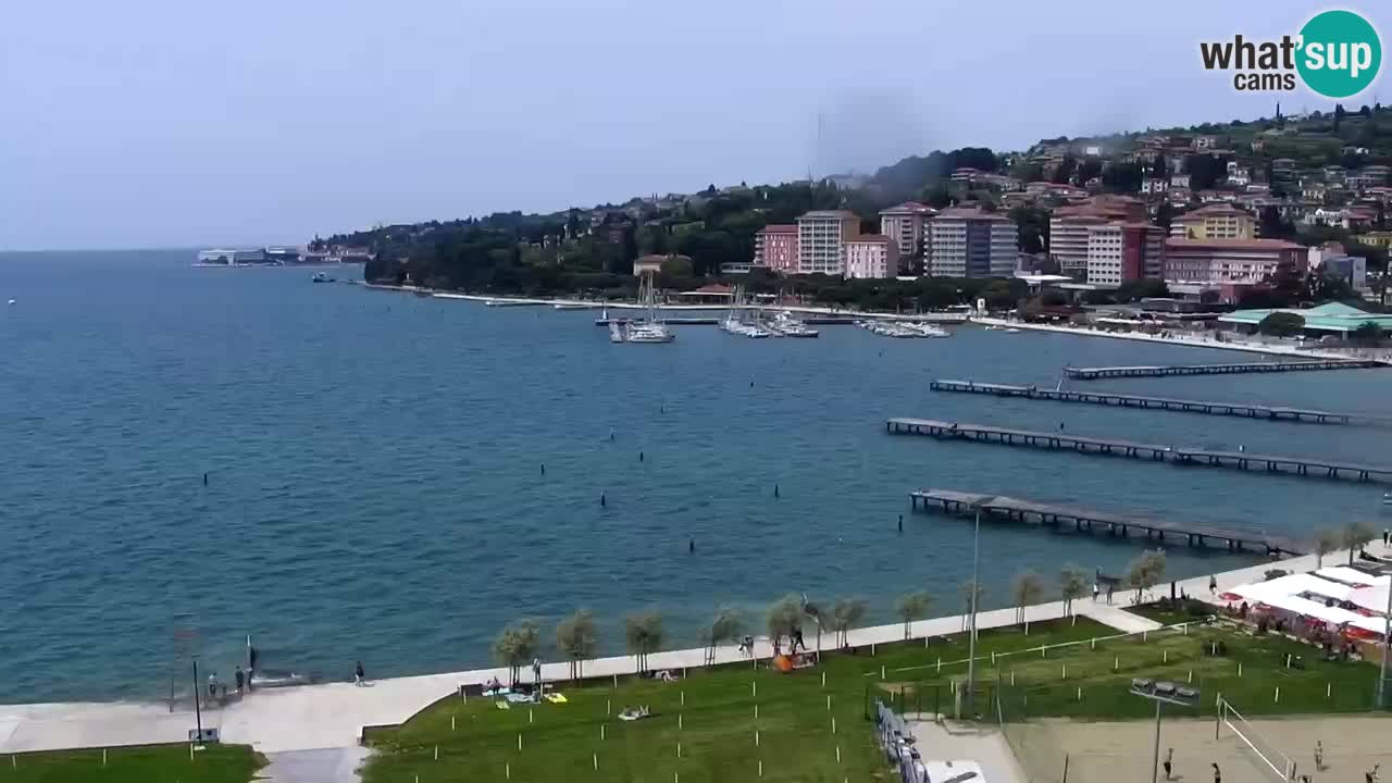 Live cam Portorož  Panorama
