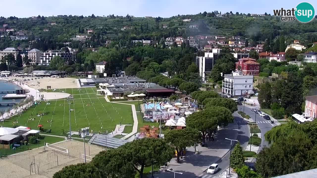 Webcam Portorož – Panorama