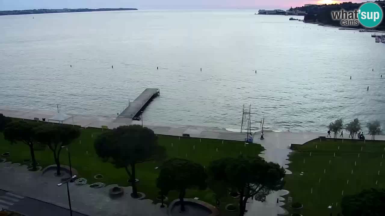 Web kamera Portorož plaža