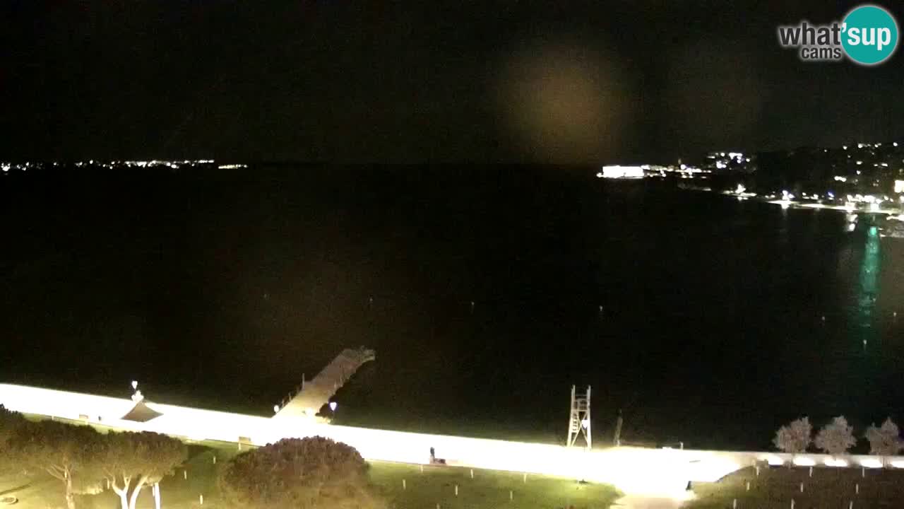 Webcam Playa Portorož – Bungalow