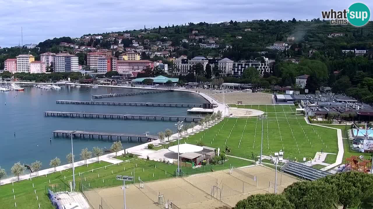 Kamera v živo Portorož – Panorama