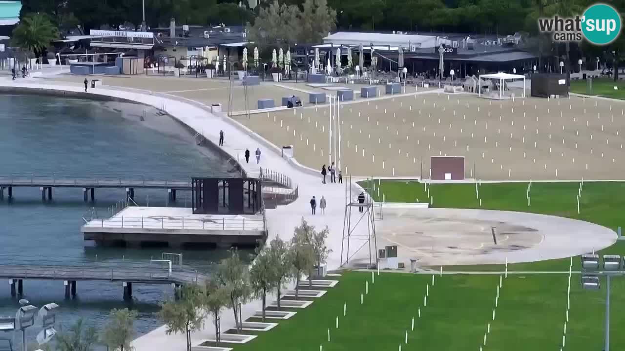Webcam Playa Portorož – Bungalow