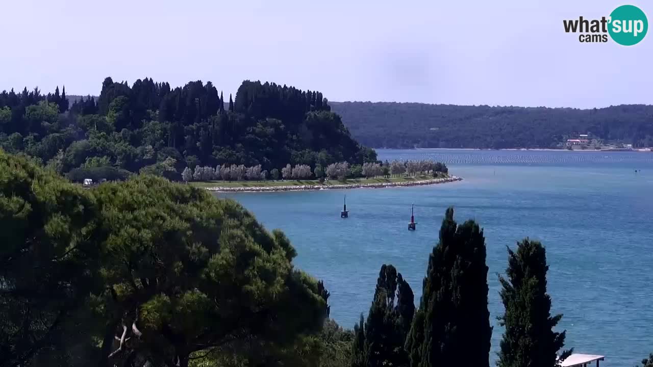Spletna kamera Portorož plaža – Pogled z restavracije Bungalow