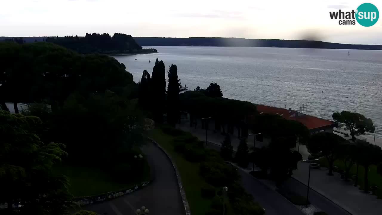 Webcam Plage Portorož – Bungalow