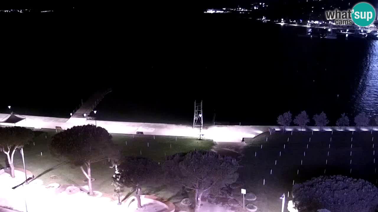 Webcam Portorož Panoramic view from Casino Portoroz
