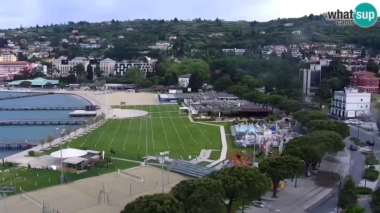 Webcam Live Portorož Strand – Bungalow