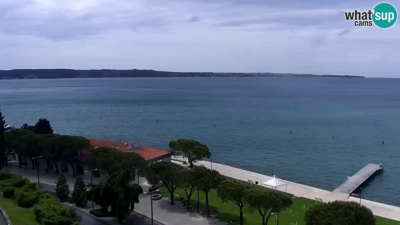 Live Webcam Portorose – Panorama