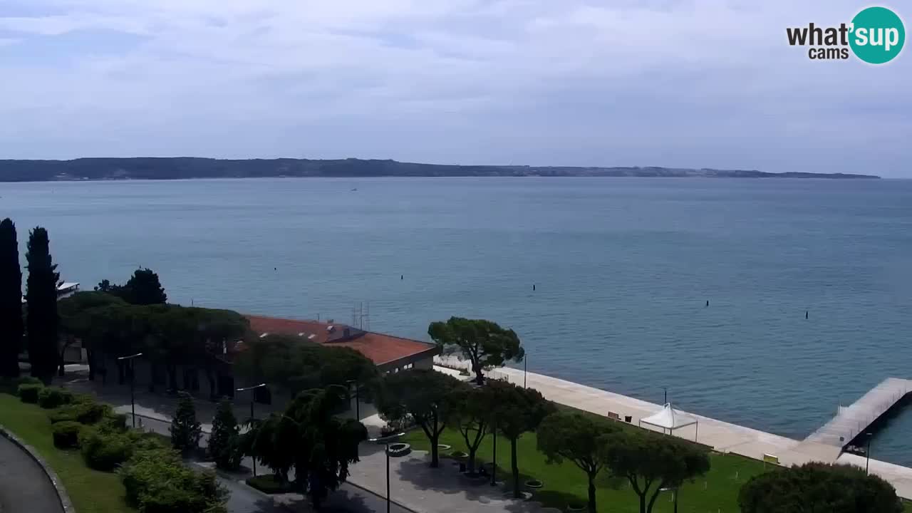Webcam Playa Portorož – Bungalow