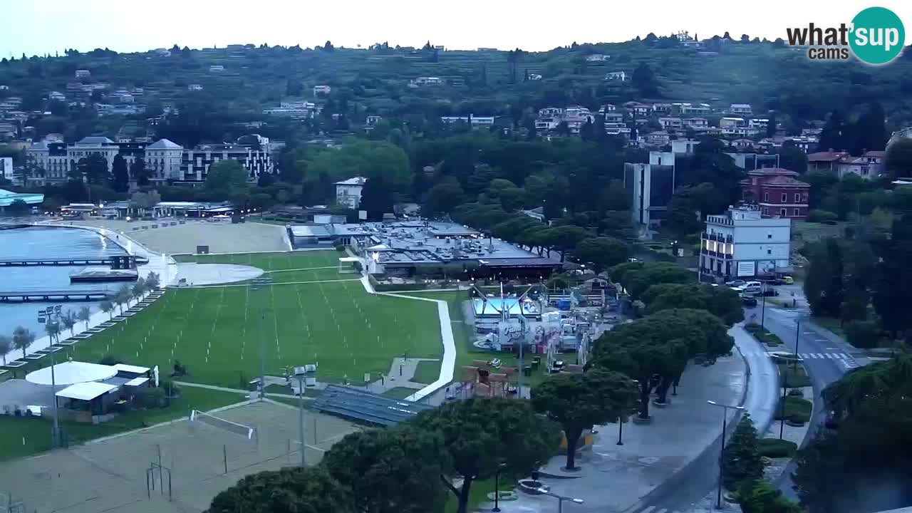 Live cam Portorož  Panorama