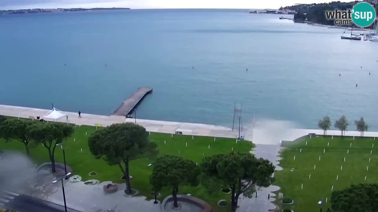 Webcam Playa Portorož – Bungalow