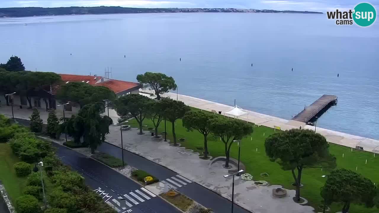 Webcam Plage Portorož – Bungalow
