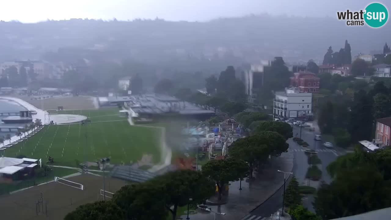 Webcam Plage Portorož – Bungalow