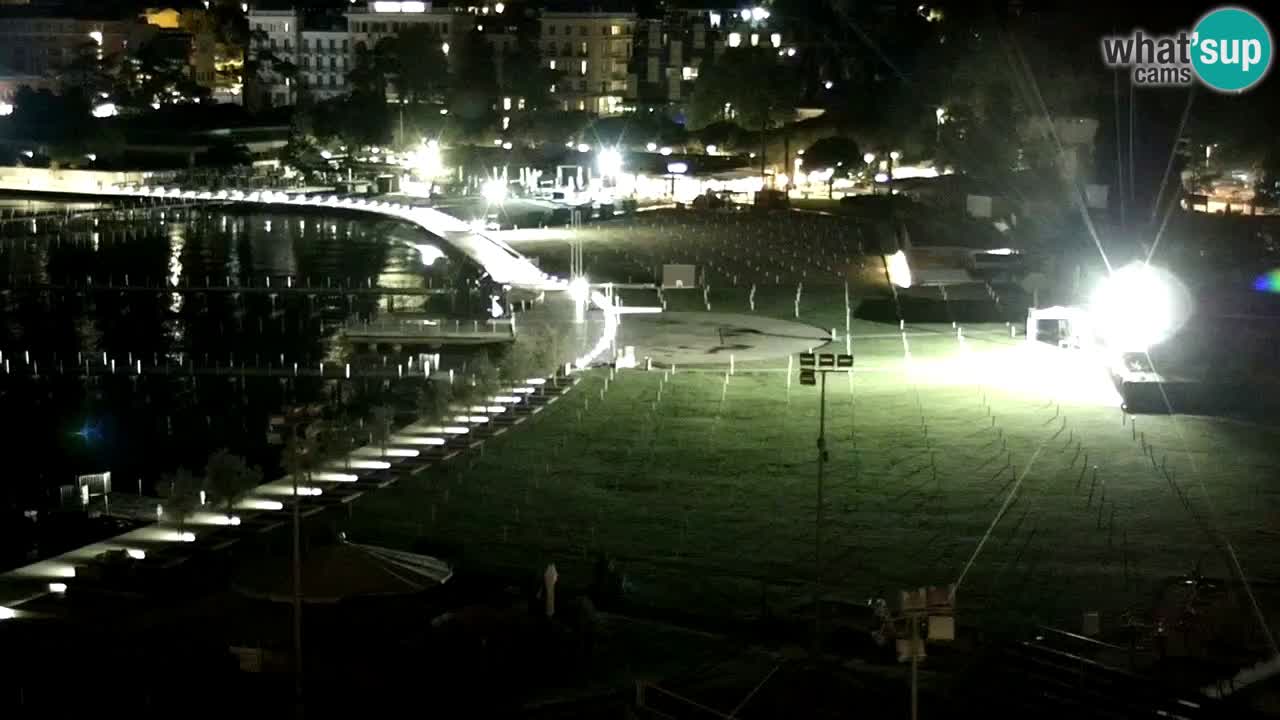 Webcam Portorož Panoramic view from Casino Portoroz
