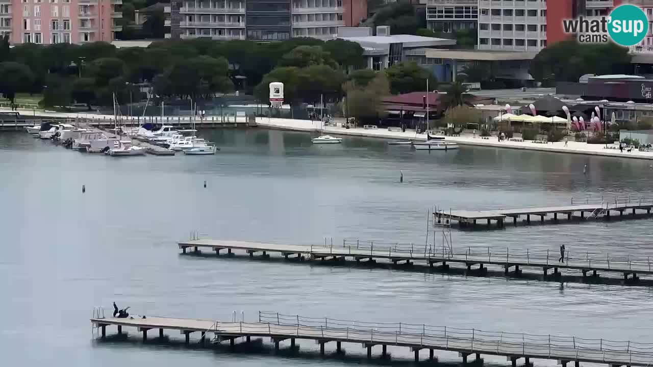 Webcam spiaggia Portorose – Vista dal ristorante Bungalow