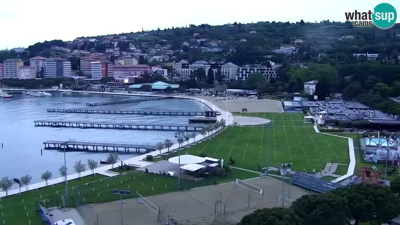 Live Webcam Portorose – Panorama