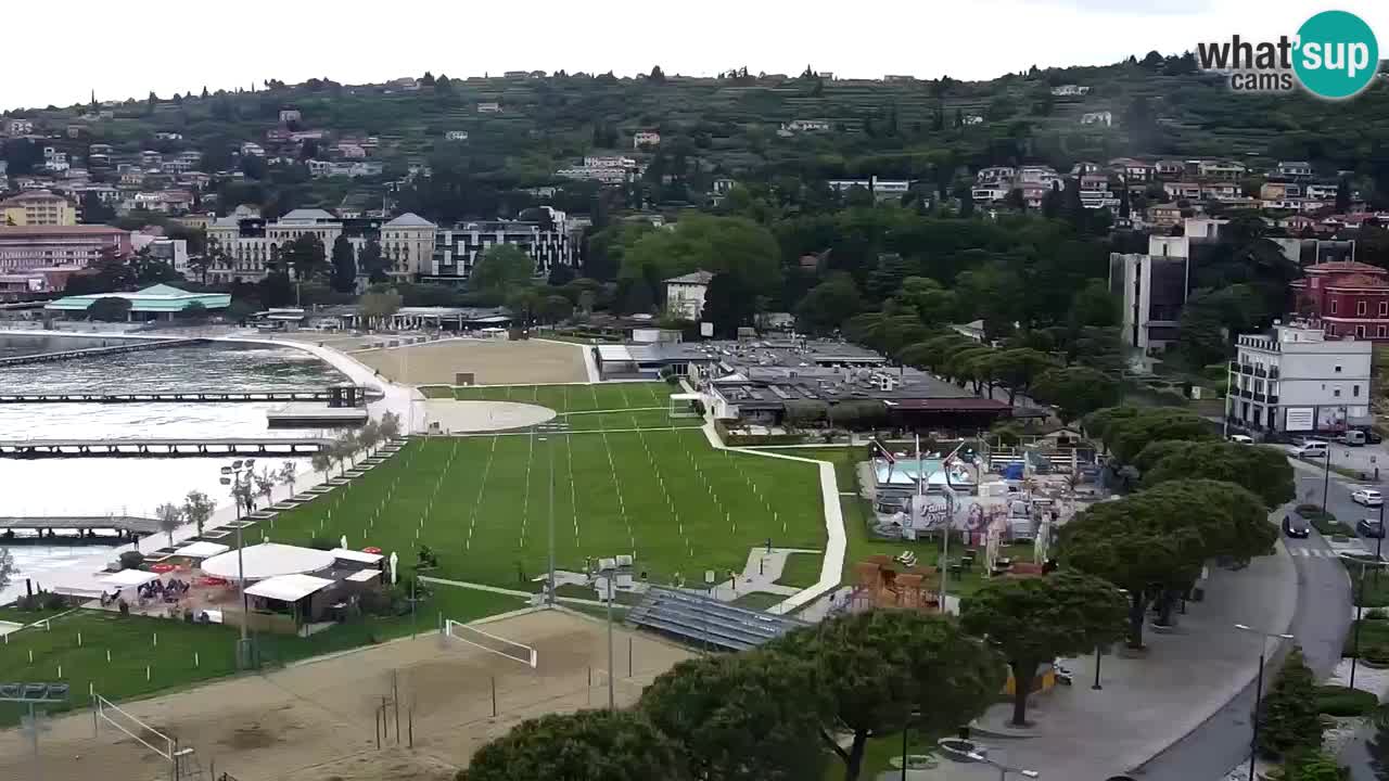Kamera v živo Portorož – Panorama
