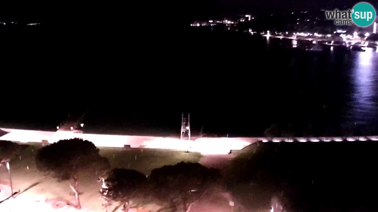 Webcam spiaggia Portorose – Vista dal ristorante Bungalow