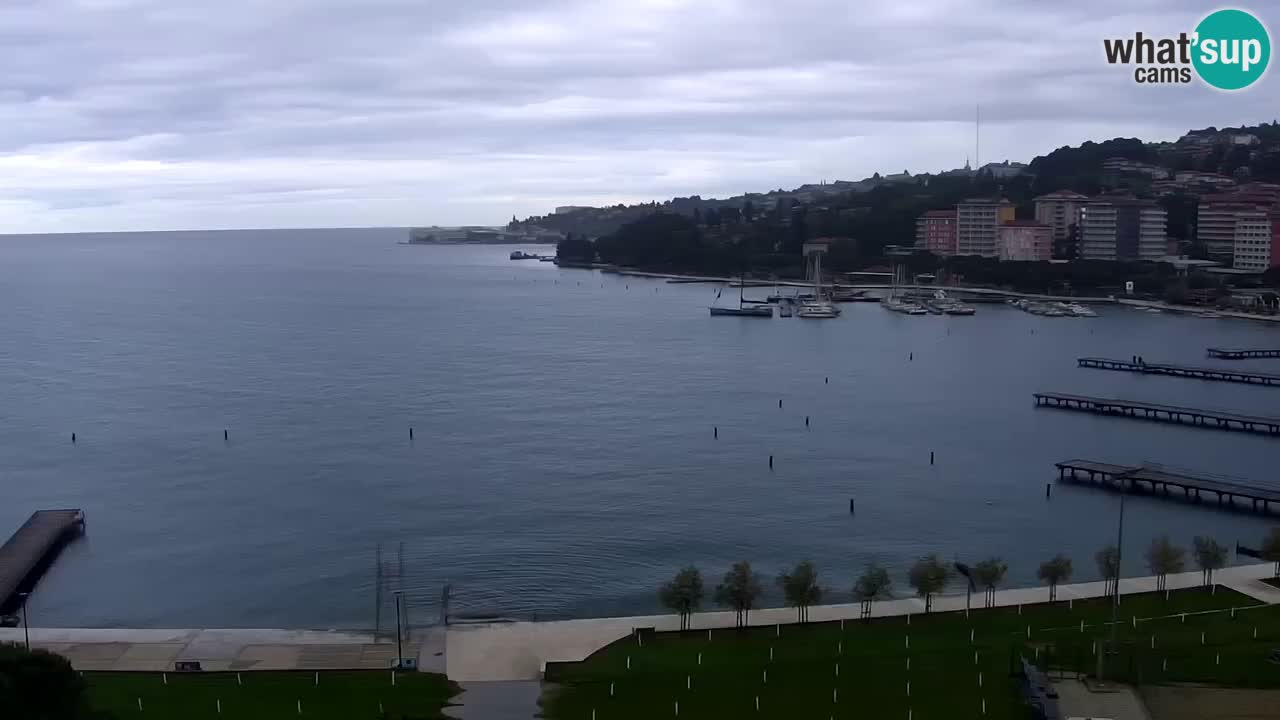 Portorož – panorama webcam