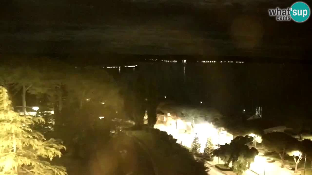 Webcam Playa Portorož – Bungalow
