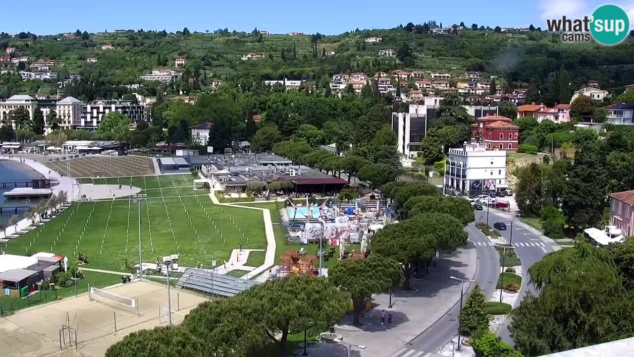 Kamera v živo Portorož – Panorama