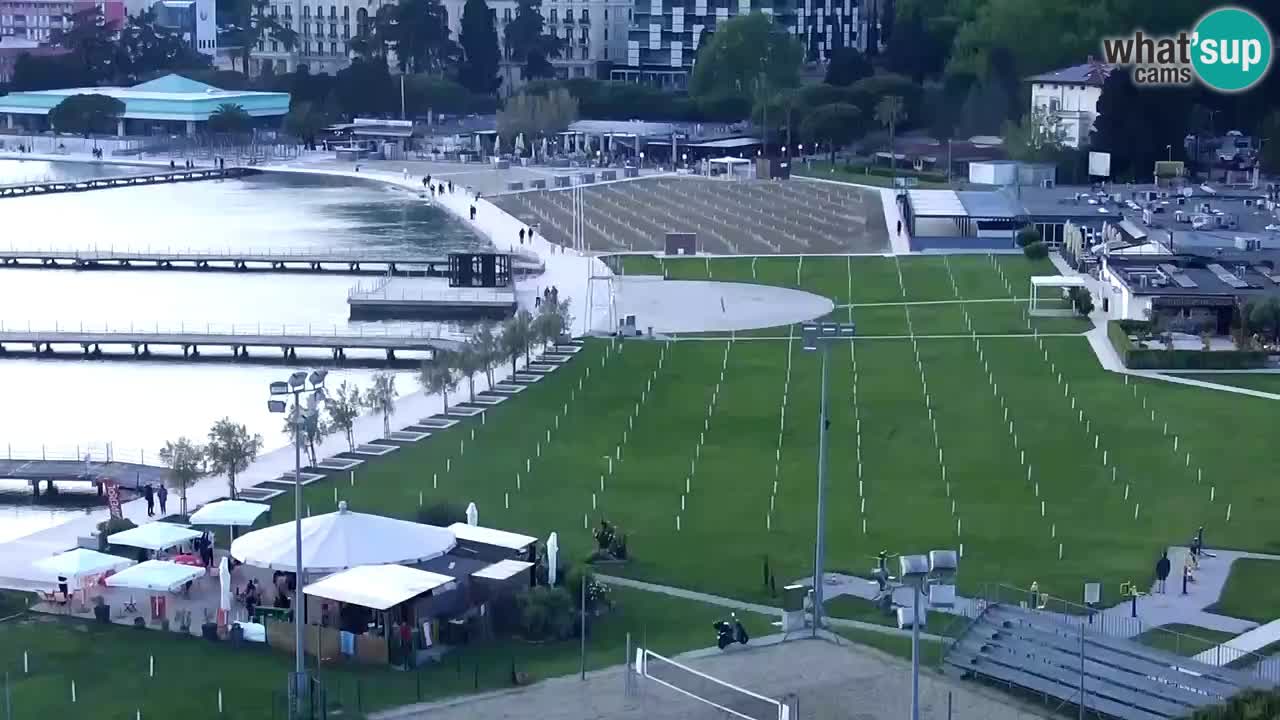 Webcam Portorož Panoramic view from Casino Portoroz