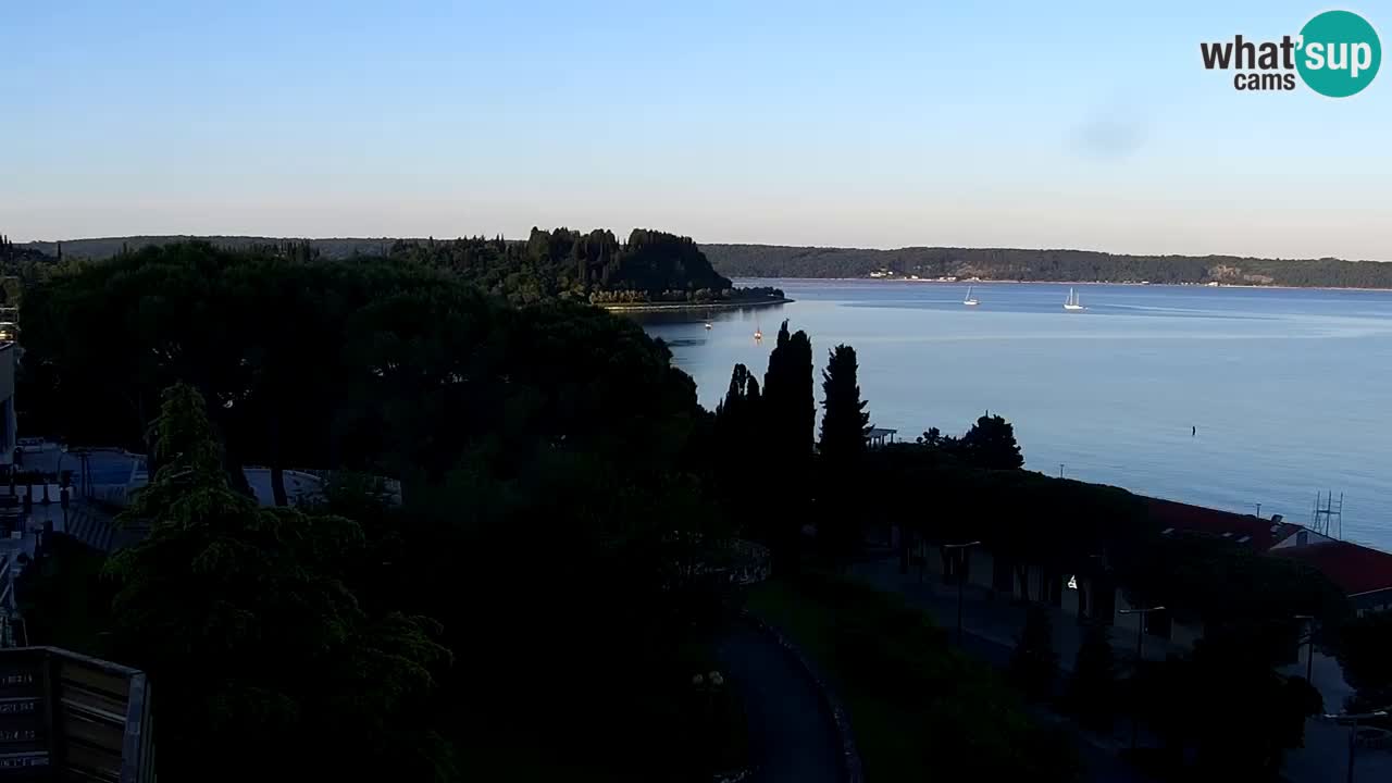 Webcam Playa Portorož – Bungalow