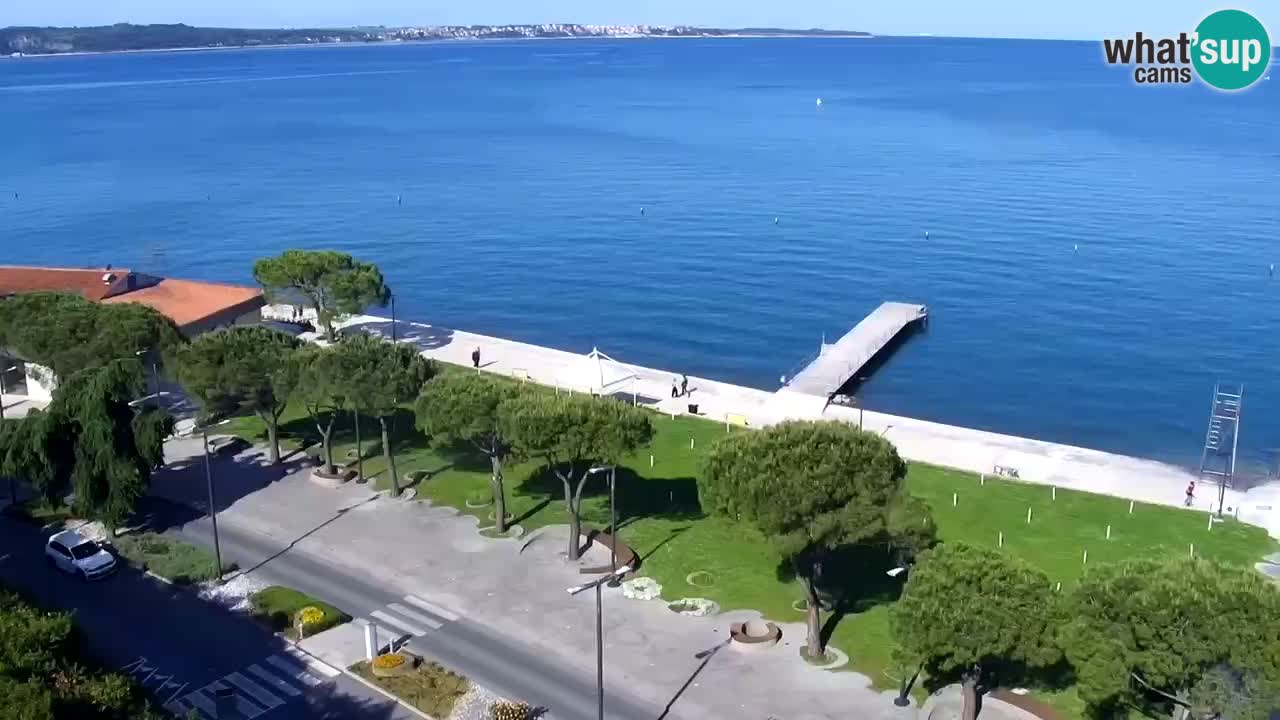 Webcam Live Portorož Strand – Bungalow