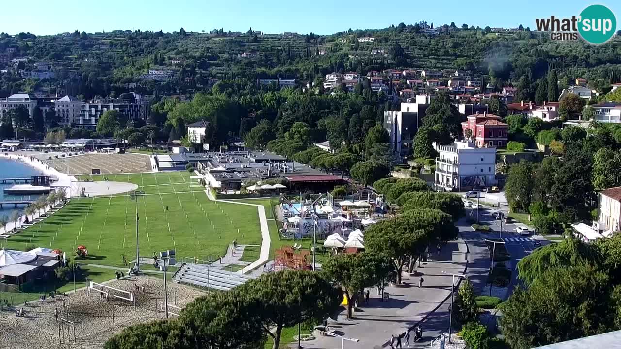 Webcam Portorož – Panorama