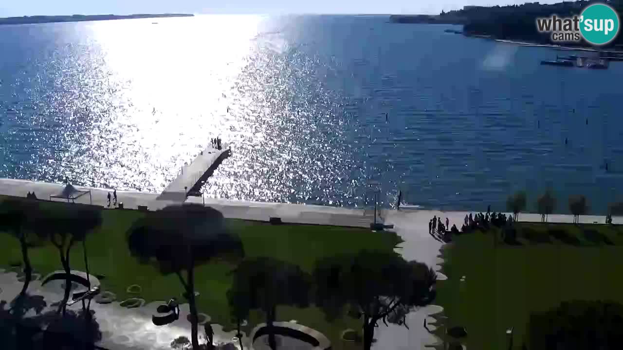 Webcam Portorož Panoramic view from Casino Portoroz