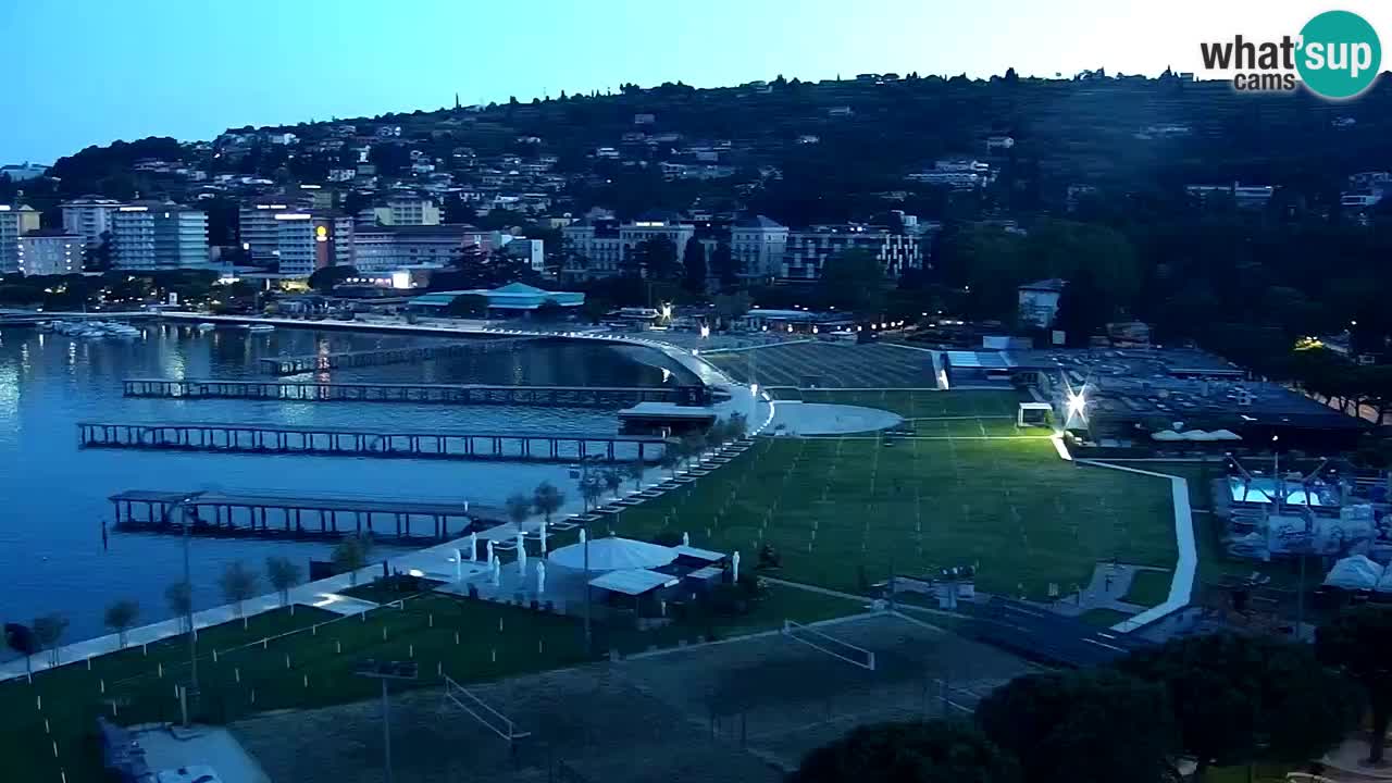 Live cam Portorož  Panorama