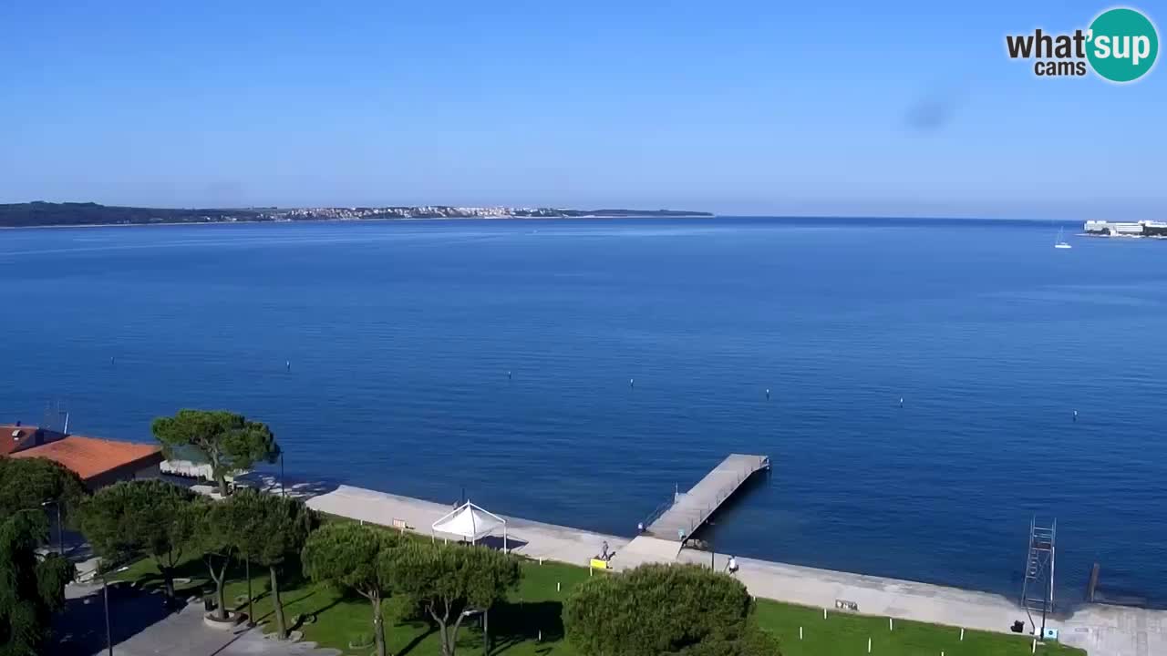 Webcam Portorož – Panorama